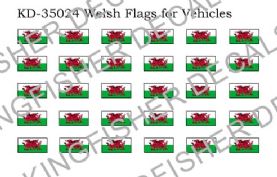Welsh Flags for Vehicles